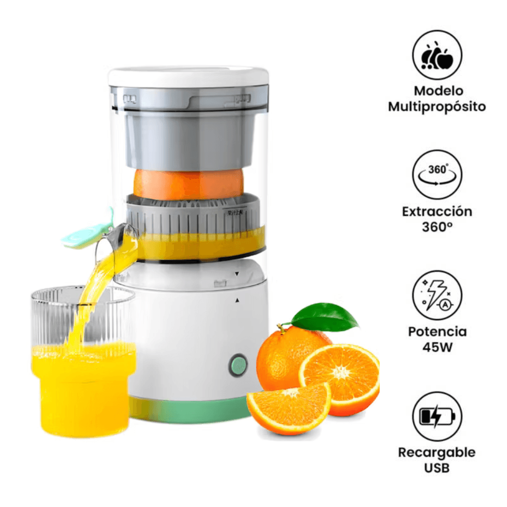 EXPRIMIDOR ELECTRICO ULTRAPOWER® + ENVIO GRATIS